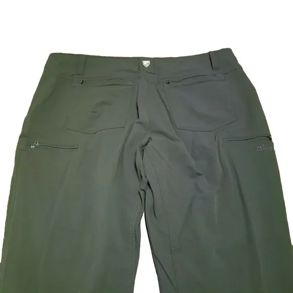 Kuhl Transcendr Pants Men's Size 40x32 Gray Hiking Stretch Chino Zip Pockets - Picture 4 of 6